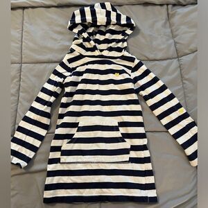 Girls carters size 5 hooded striped shirt